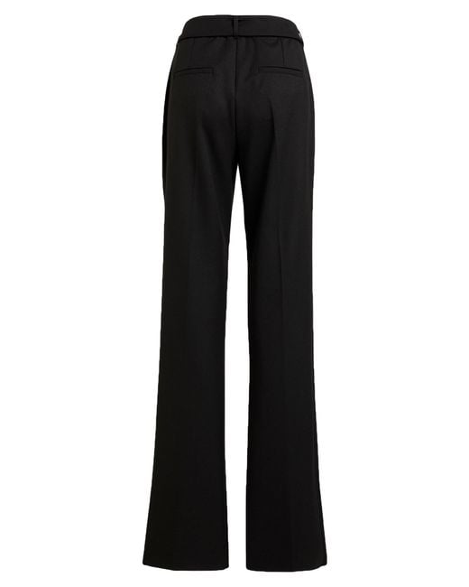 Marella Black Pants Polyester, Viscose, Elastane