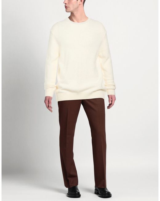 DRESSISM. White Sweater Acrylic, Wool, Alpaca Wool for men