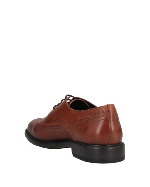 Geox Lace-up Shoes in Brown for Men | Lyst