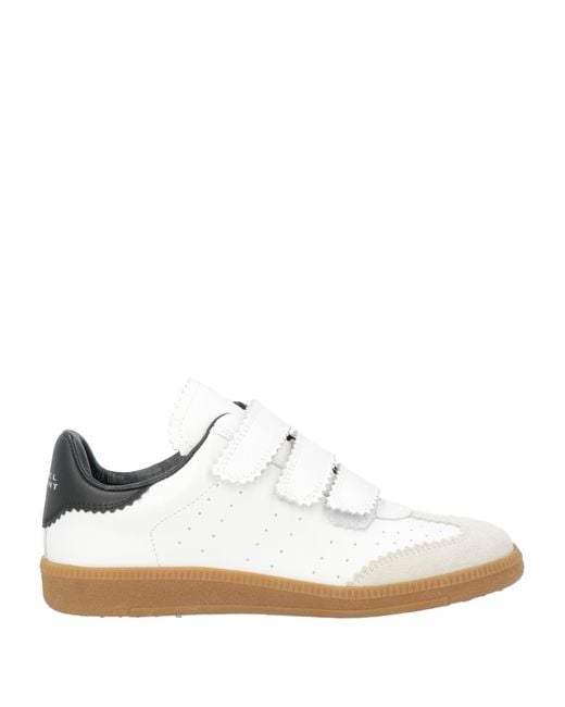 Isabel Marant White Light Sneakers Cow Leather