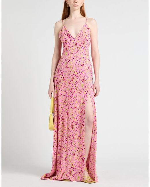 ROTATE BIRGER CHRISTENSEN Pink Maxi Dress