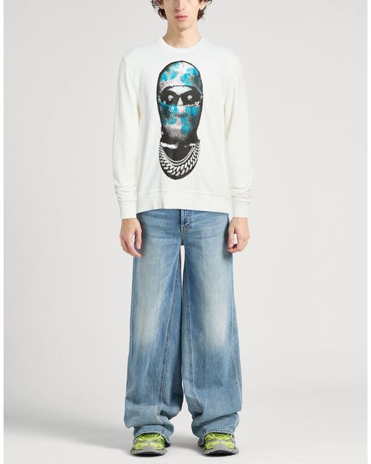 Ih Nom Uh Nit White Sweatshirt Cotton, Elastane for men