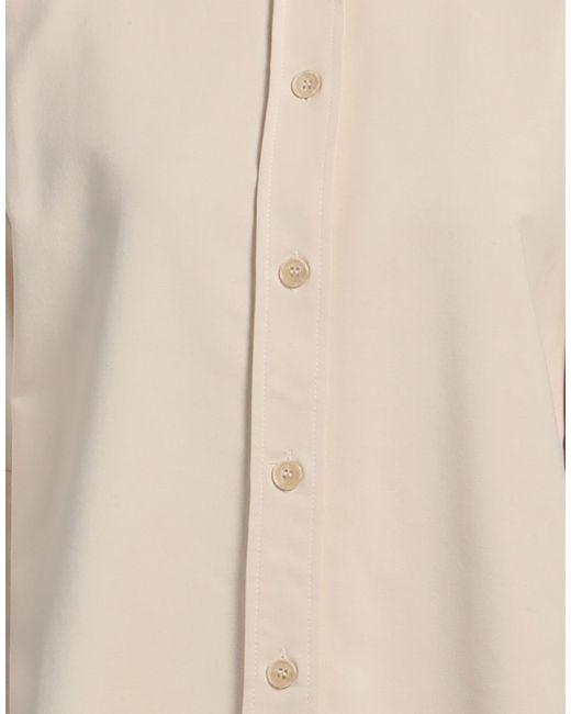 BITE STUDIOS Natural Woven Cotton-Blend Shirt