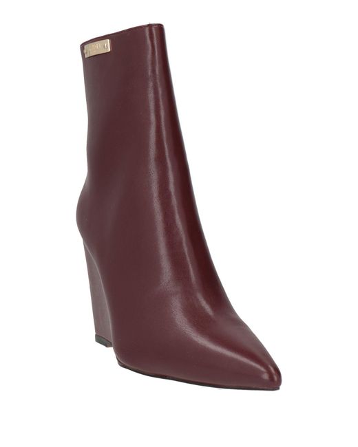 Twinset Purple Ankle Boots
