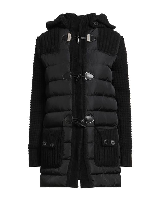 Bark Black Puffer Polyester, Wool, Polyamide