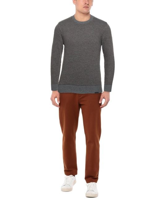 Brooksfield Gray Jumper for men