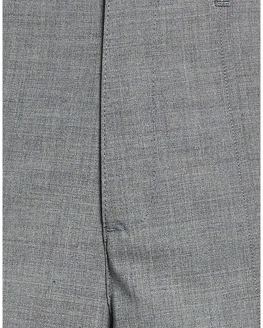 Department 5 Gray Pants Polyester, Virgin Wool, Elastane
