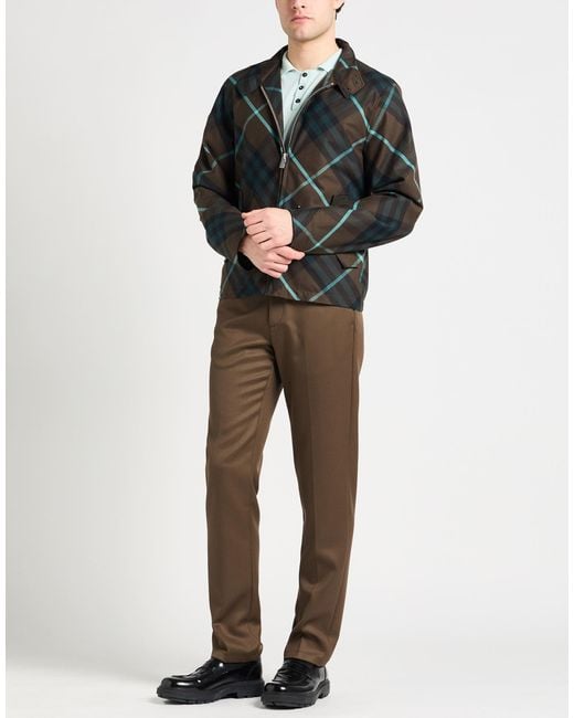 Burberry Black Jacket Cotton for men