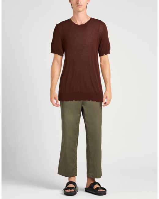 Pullover di Amaranto in Brown da Uomo