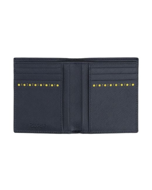 Doucal's Brieftasche in Blue für Herren