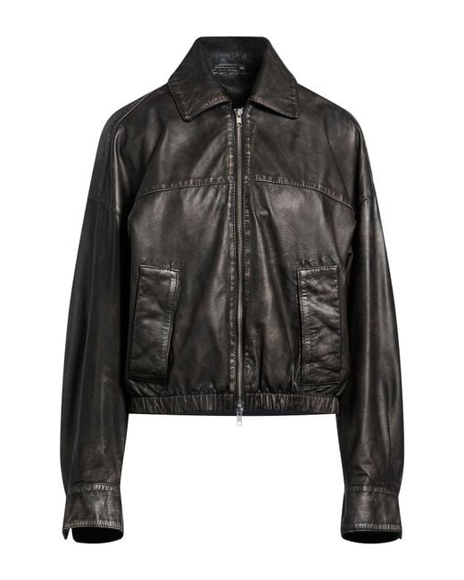 S.w.o.r.d 6.6.44 Black Charcoal Jacket Leather
