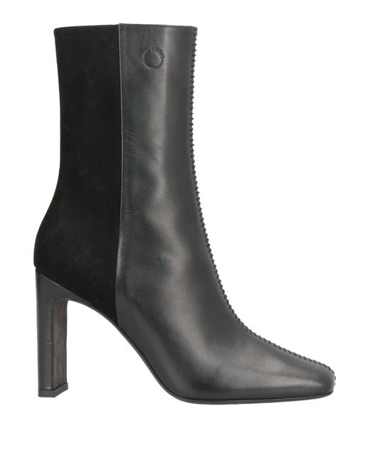 High Black Ankle Boots