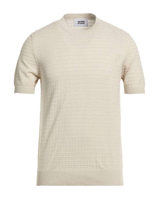 Pullover Alpha Studio de hombre de color Natural