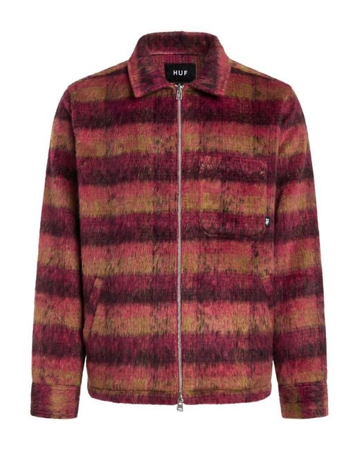 Huf Red Jacket for men
