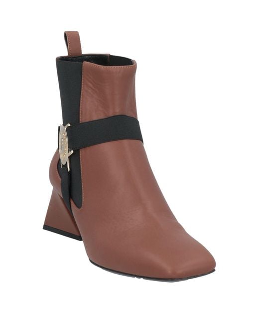 Pollini Brown Ankle Boots
