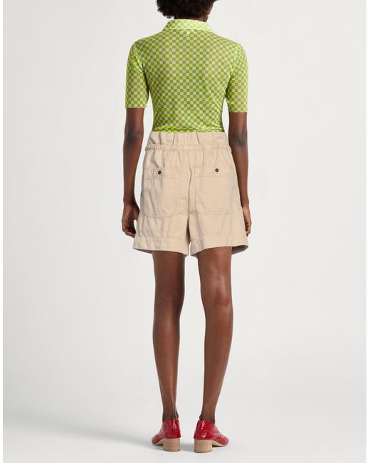 Isabel Marant Natural Shorts & Bermuda Shorts Cotton