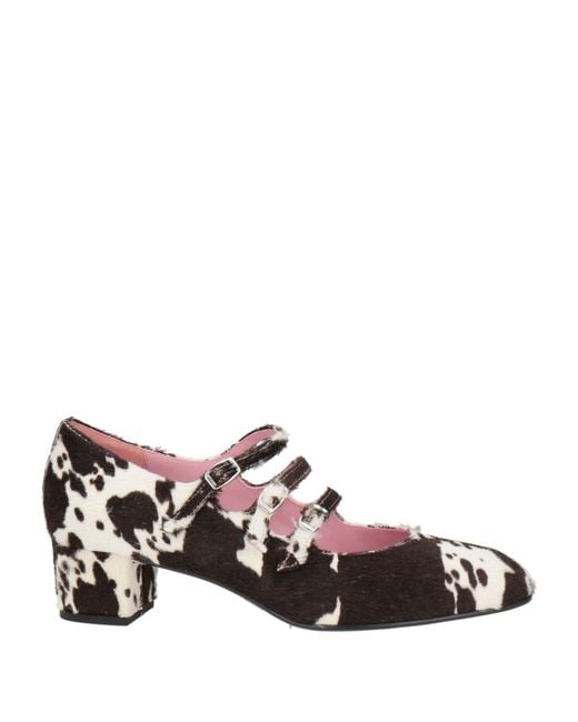 CAREL PARIS White Pumps Leather