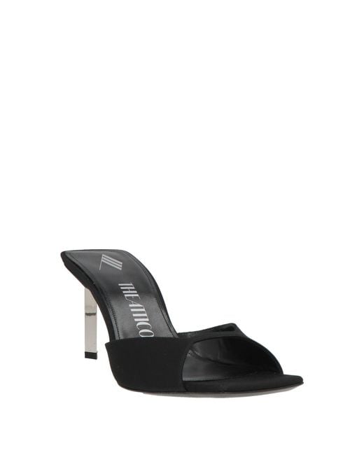 The Attico Black Sandals