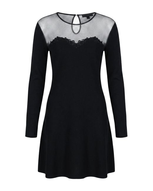 Twinset Black Mini Dress