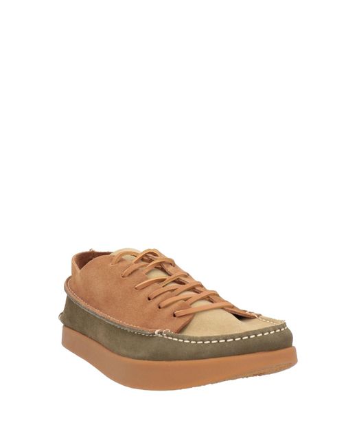 Yogi Footwear Brown Lace-up Shoes for men