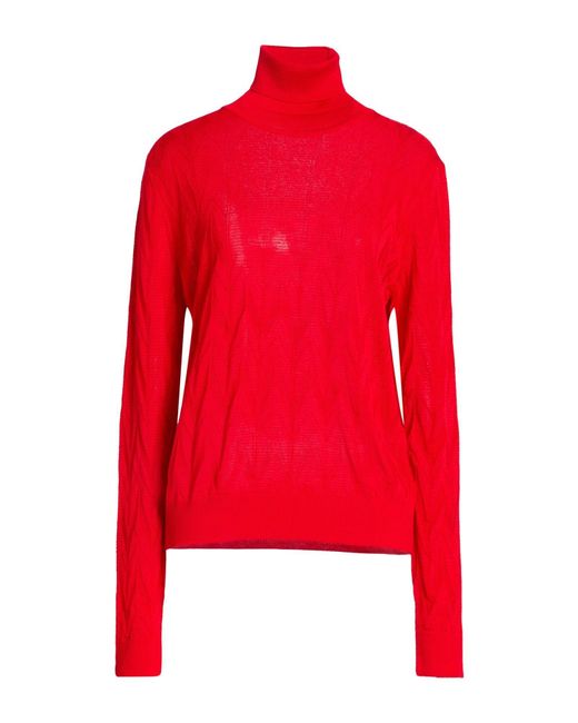 Missoni Red Turtlenecks