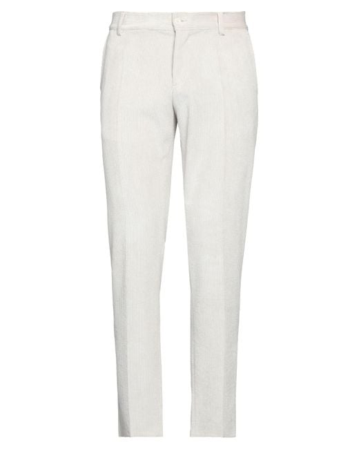 Daniele Alessandrini White Trouser for men