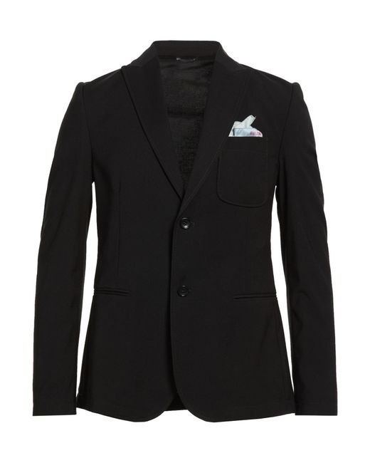 Daniele Alessandrini Black Blazers for men