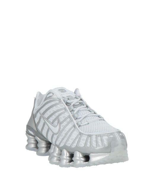 Nike Gray Sneakers Textile Fibers