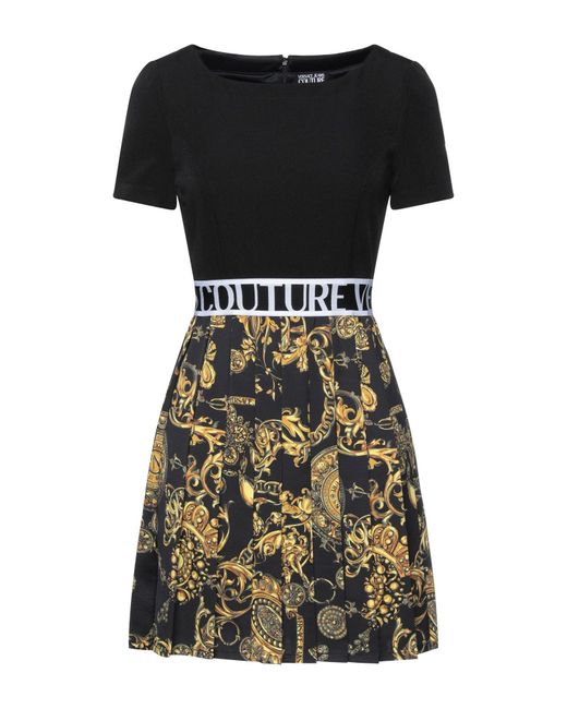 Versace Jeans Couture Black Mini Dress