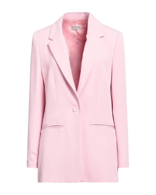 Rebel Queen Pink Blazer Polyester, Elastane