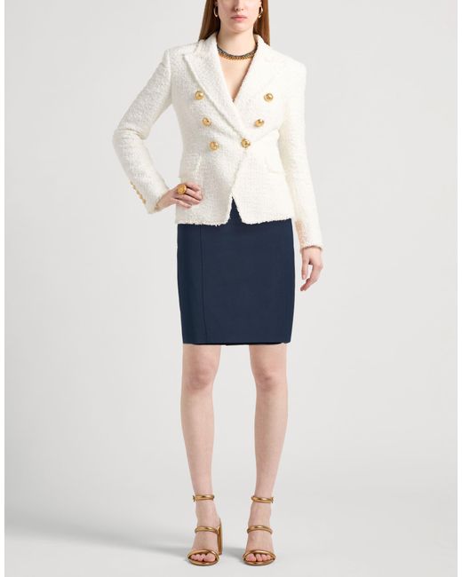 Les Copains Women's Blue Midi Skirts - www.disolcolor.com