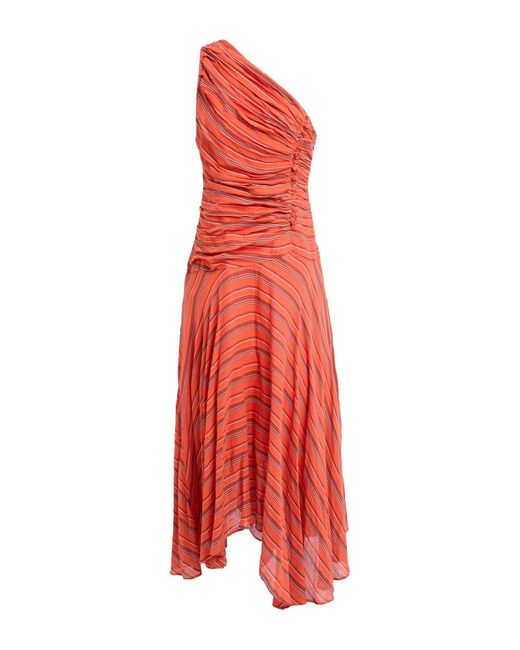 Ulla Johnson Red Midi-Kleid