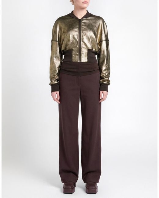 Rick Owens Black Jacket Viscose, Polyamide, Elastane
