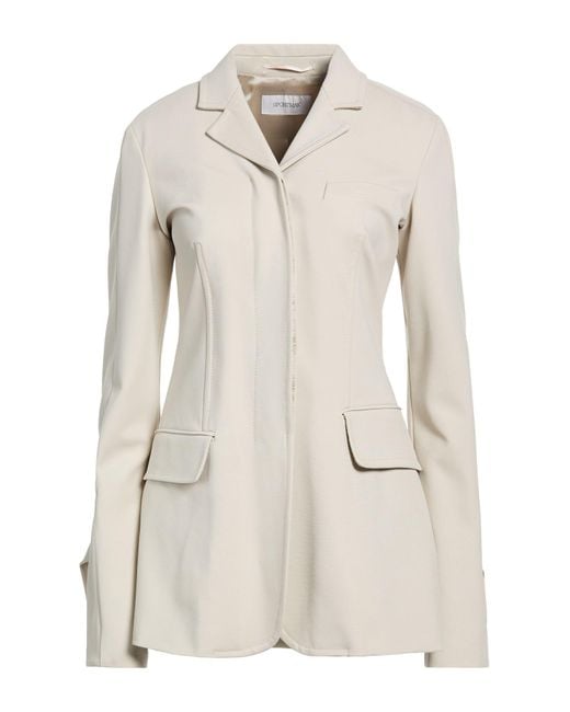 Sportmax Natural Blazers