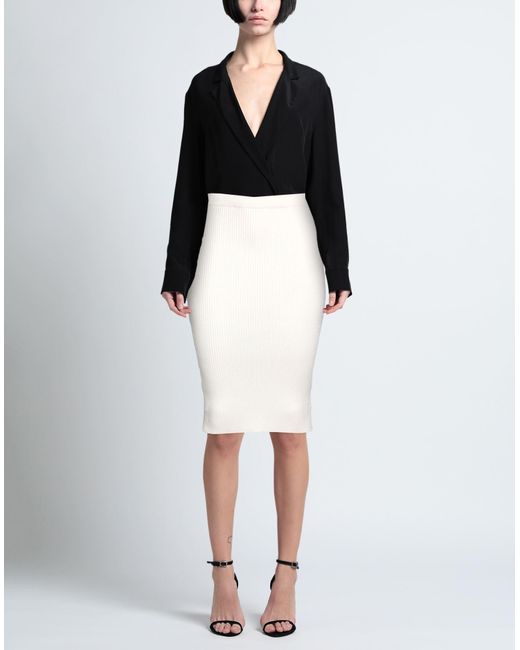 Jupe midi Tom Ford en coloris White