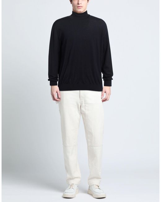 Brioni Blue Turtleneck for men