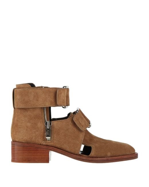 3.1 Phillip Lim Brown Ankle Boots
