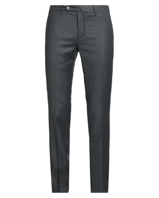 GTA IL PANTALONE Gray Charcoal Pants Virgin Wool, Elastane for men