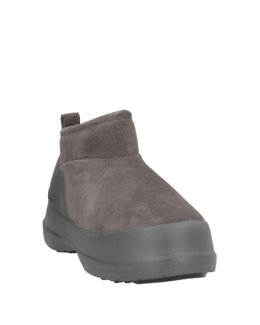 Moon Boot Gray Ankle Boots
