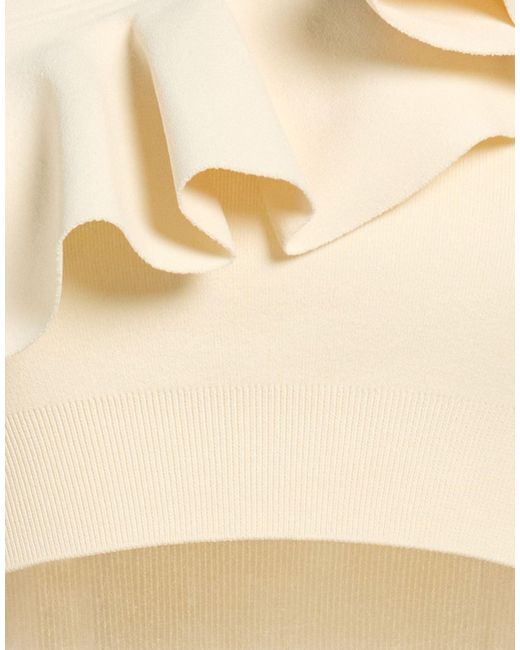 Céline Natural Ivory Top Viscose, Polyester
