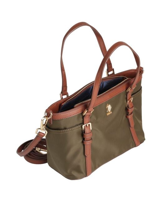 U.S. POLO ASSN. Brown Handbag