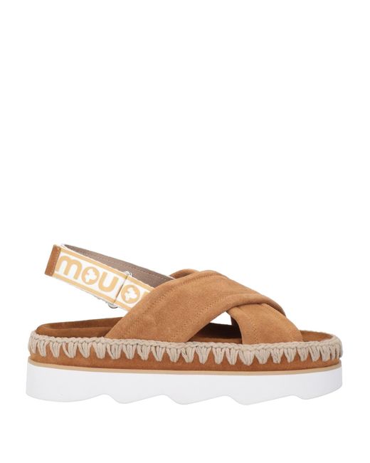 Mou Brown Sandals
