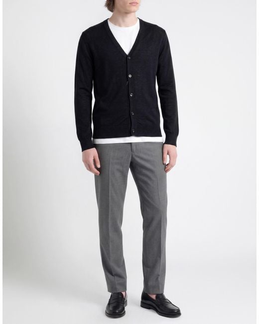 Daniele Alessandrini Black Cardigans for men