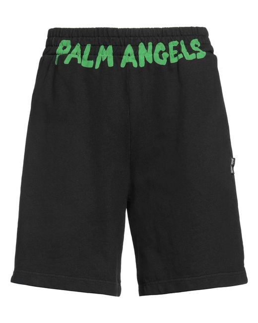 Palm Angels Black Shorts & Bermuda Shorts for men