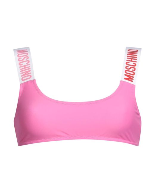 Moschino Pink Bikini-Oberteil