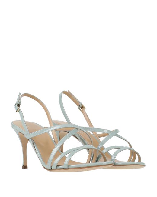 Sergio Rossi Metallic Sandals
