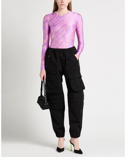Versace Jeans Couture Purple Bodysuit