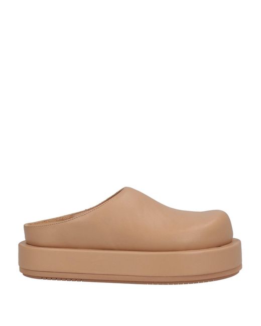 Paloma Barceló Brown Mules & Clogs