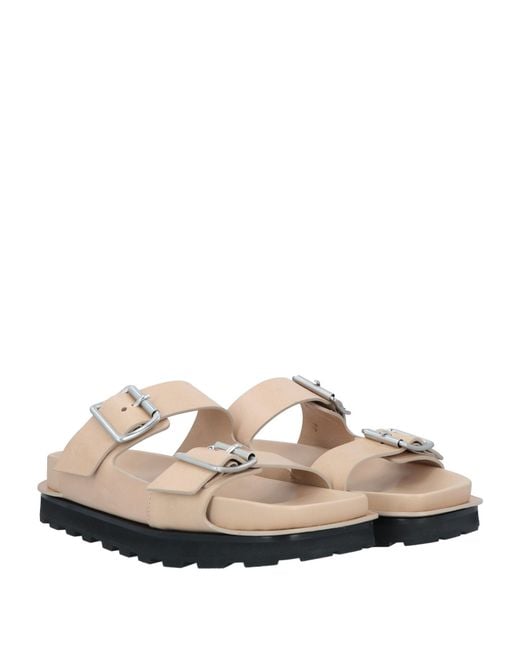 Jil Sander White Sandals for men