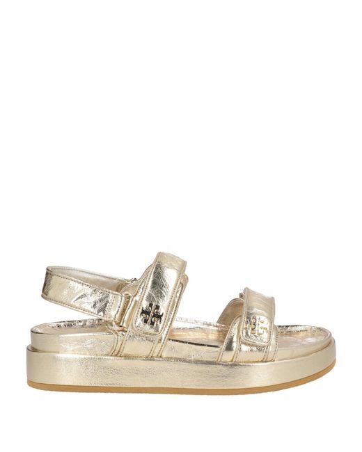 Tory Burch Natural Sandals Leather